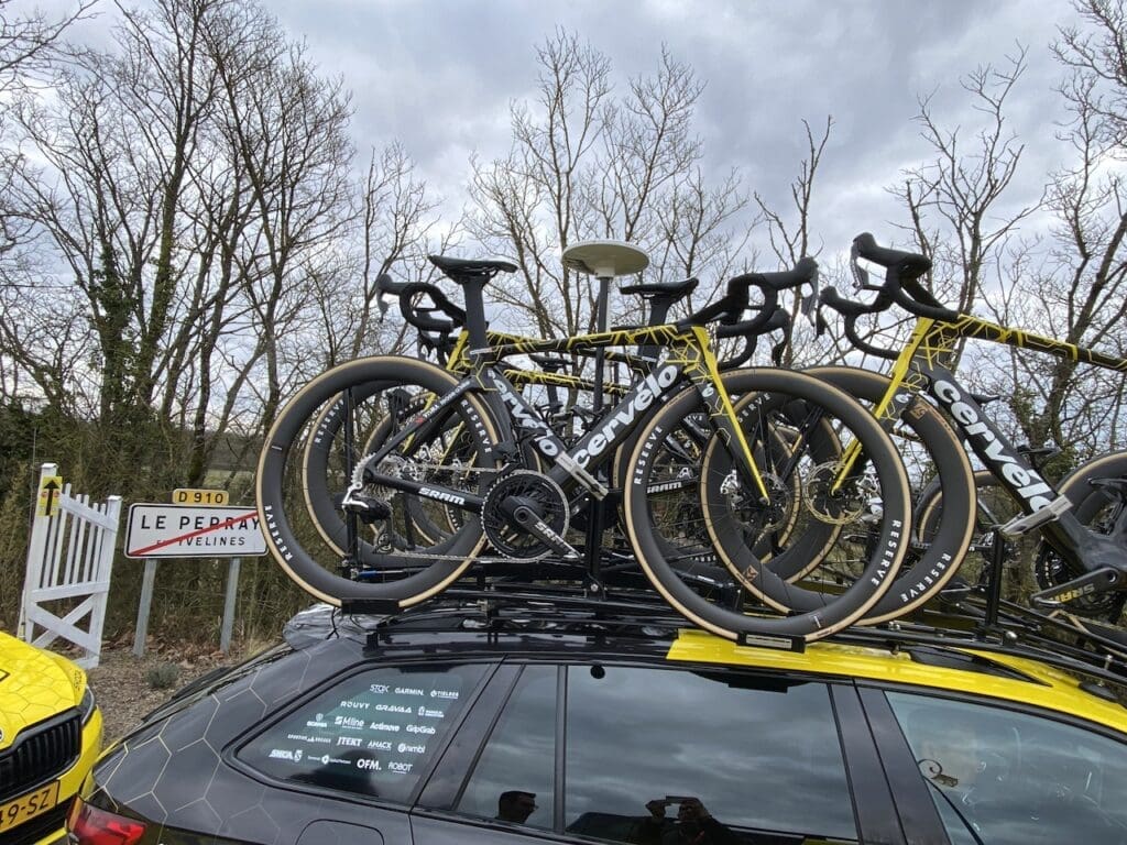 Matériel et vélos employés sur Paris-Nice 2025