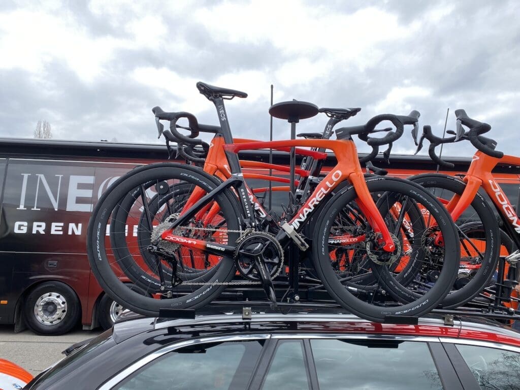 Matériel et vélos employés sur Paris-Nice 2025