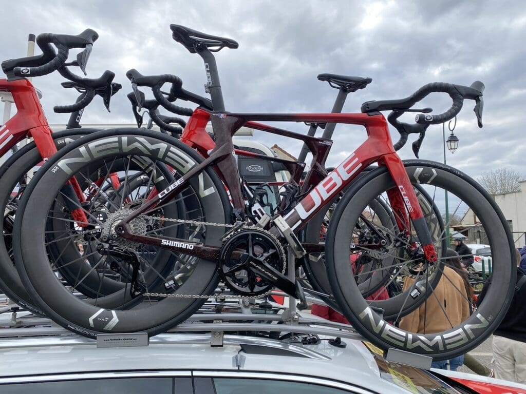 Matériel et vélos employés sur Paris-Nice 2025