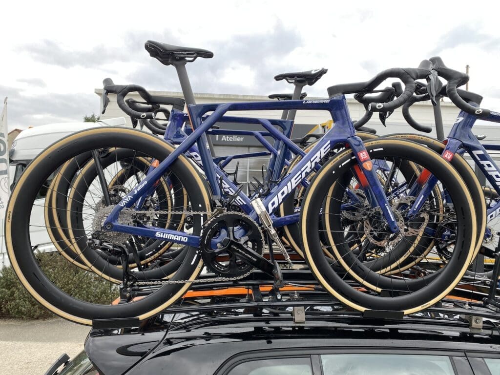 Matériel et vélos employés sur Paris-Nice 2025