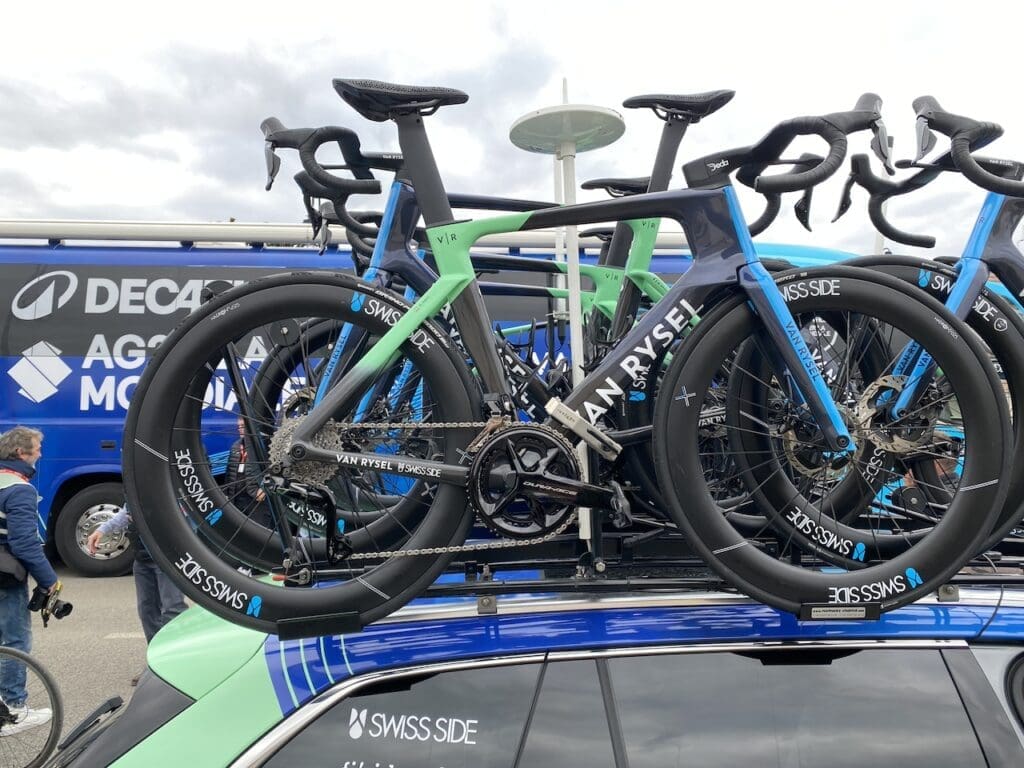 Matériel et vélos employés sur Paris-Nice 2025