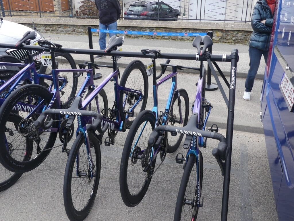 Matériel et vélos employés sur Paris-Nice 2025