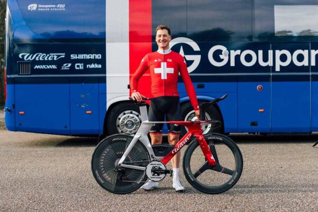 vélo de contre-la-montre Wilier Supersonica SLR de Stefan Küng