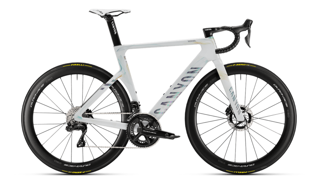 Vélo Canyon Aeroad CFR Tensor réplique de vélo de Mathieu van der Poel