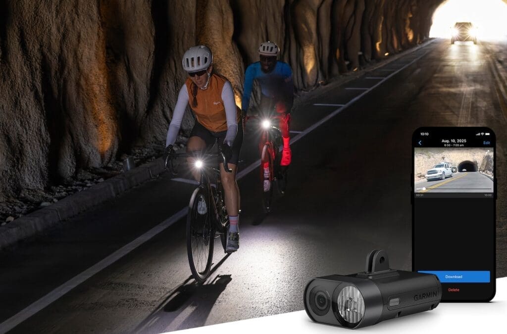Combo feu avant caméra Garmin Varia Vue