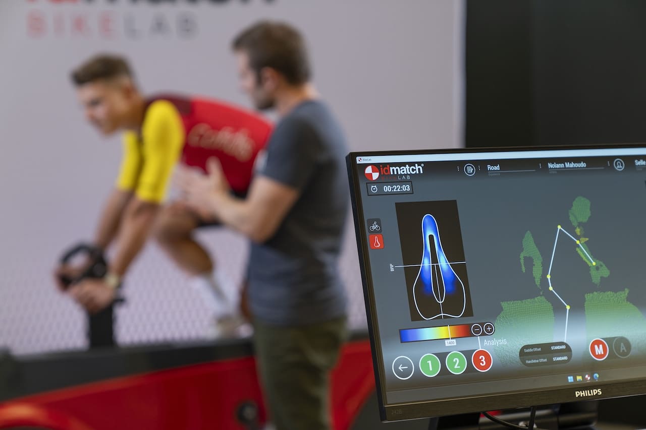 Idmacht présente le pressure Map pour déterminer la qualité de l'appui sur la selle