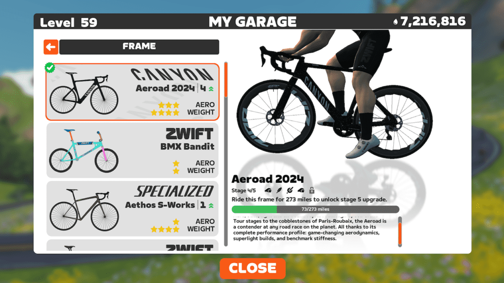Zwift Bike upgrade