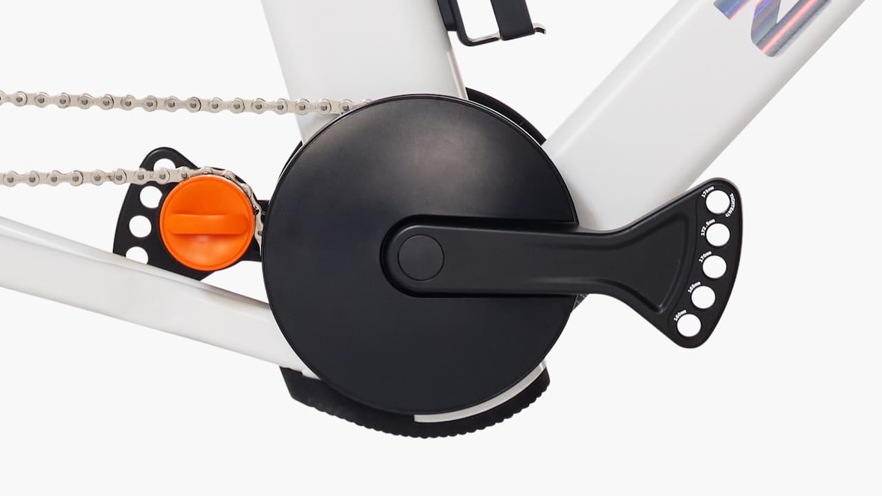 Pédalier avec plusieurs longueurs de manivelles pour le Smartbike Zwift Ride