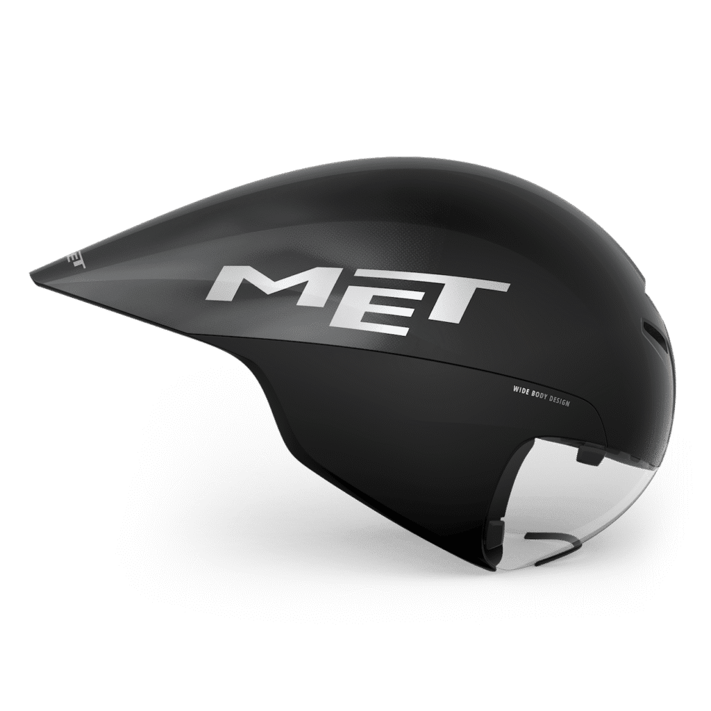 nouveau casque de contre-la-montre et de triathlon le Met Drone Wide Body II