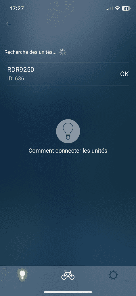 Réglage du Shimano Di2 avec l'application E-Tube