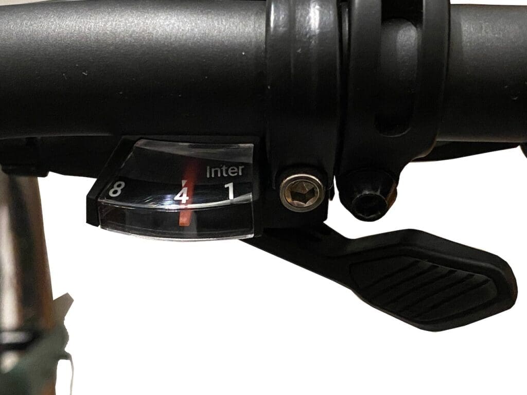 Réglage de l'indexation du dérailleur Shimano Alfine