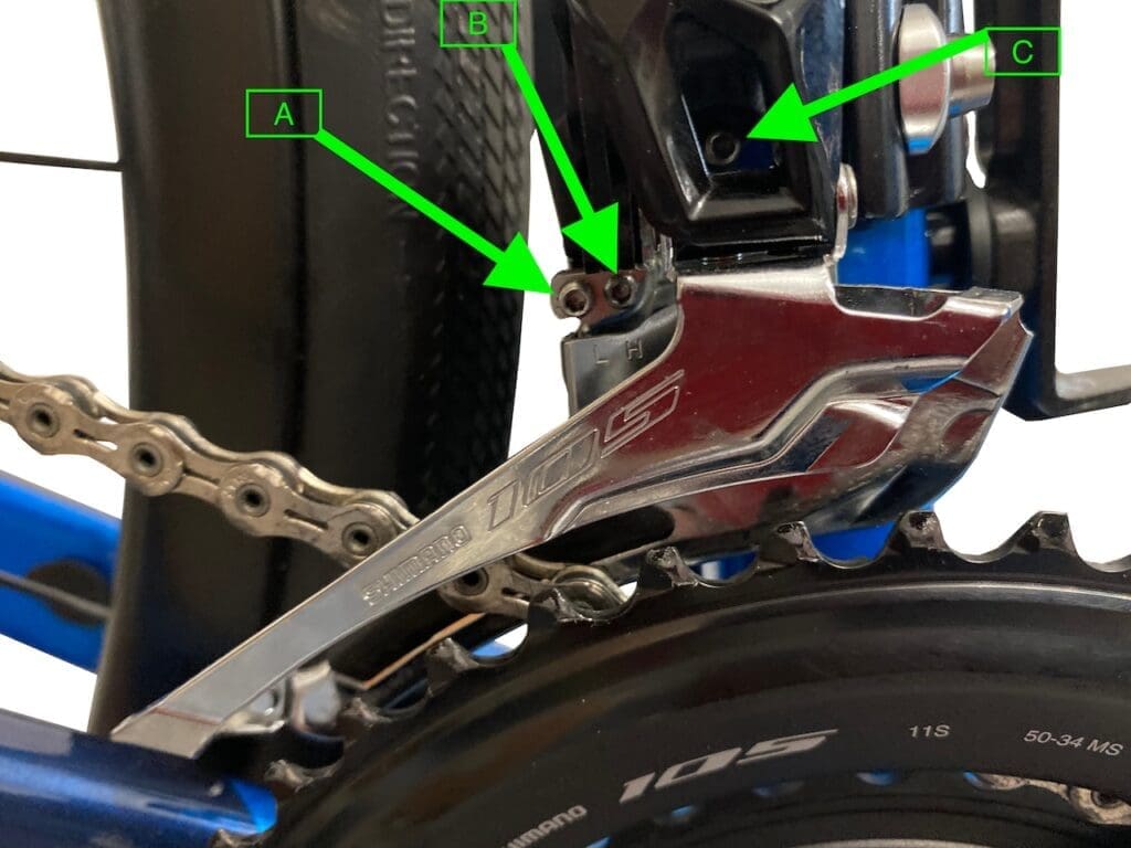 Réglages dérailleurs Shimano Dura-Ace, Ultegra, 105 et GRX 11 vitesses seconde génération