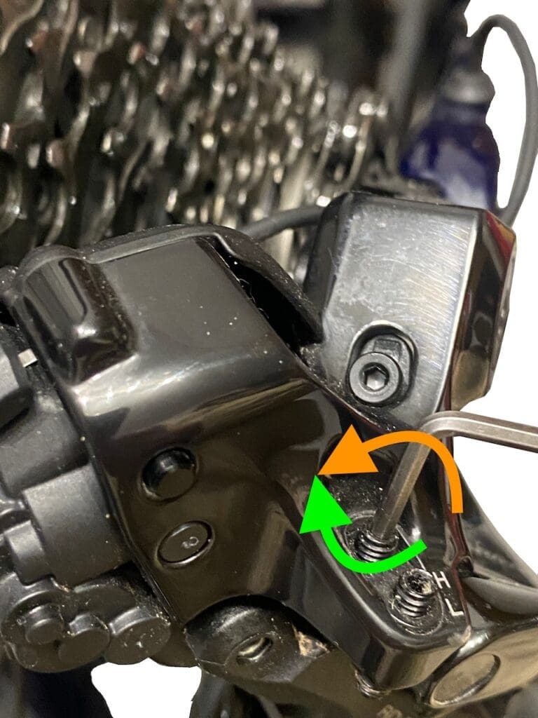 Réglage manuel de l'indexation Di2 12 vitesses
