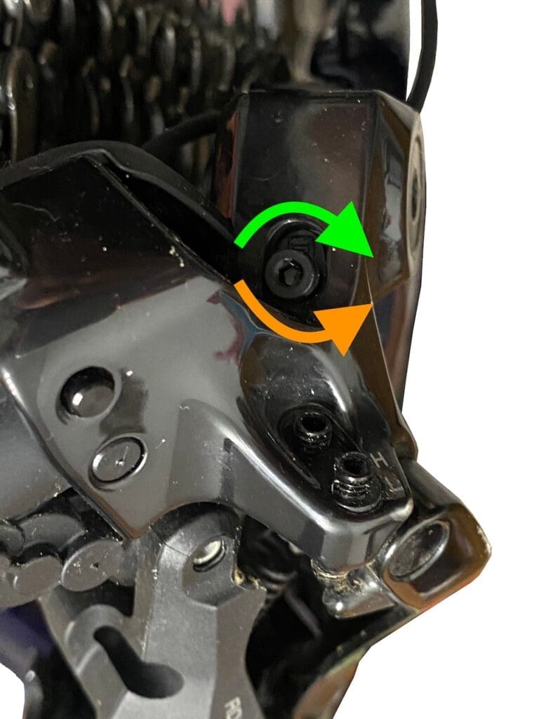 Réglage manuel de l'indexation Di2 12 vitesses