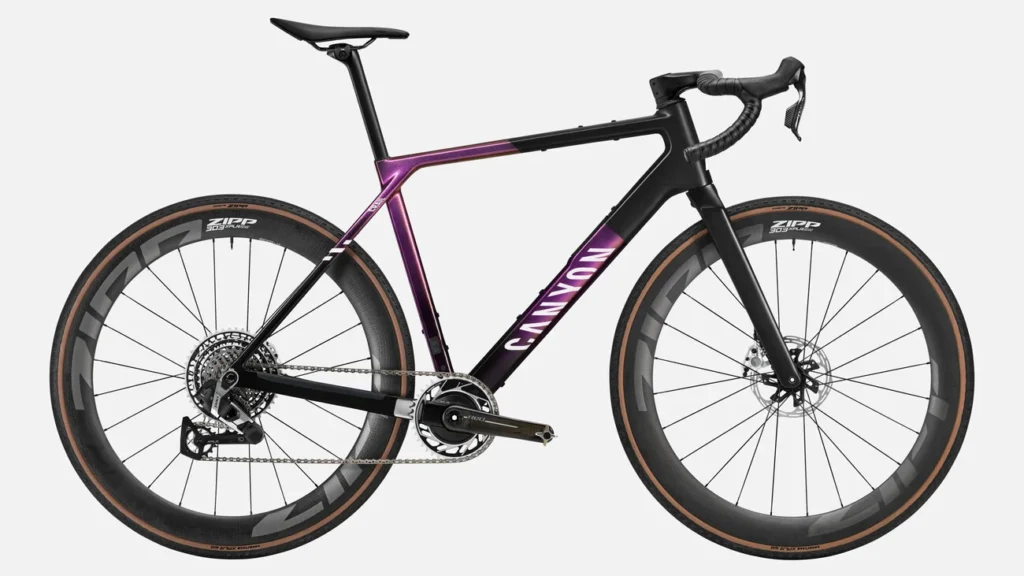 Nouveaux montages pour les vélos de gravel Canyon Grail 2025