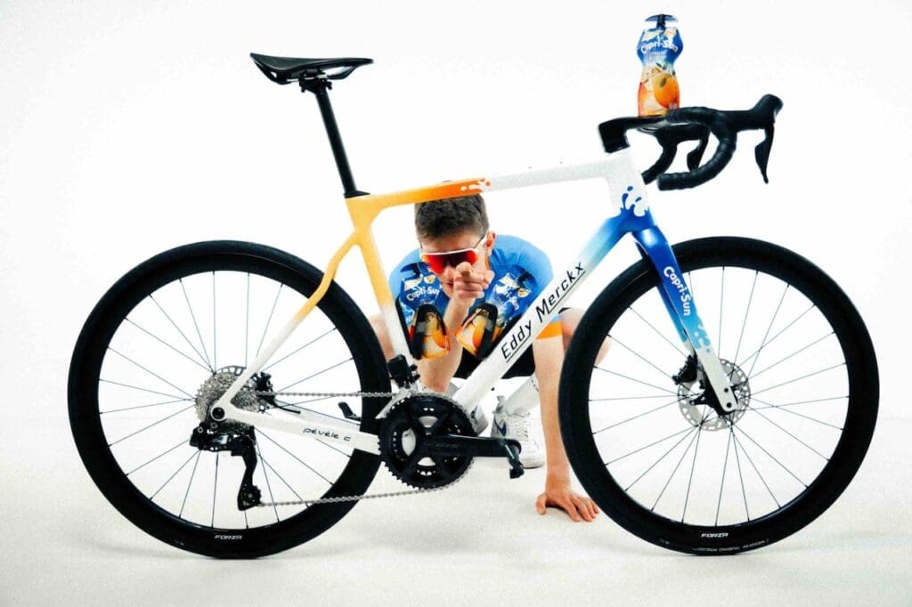 Série limitée du vélo All Road Eddy Merckx Pévèle C Capri-Sun