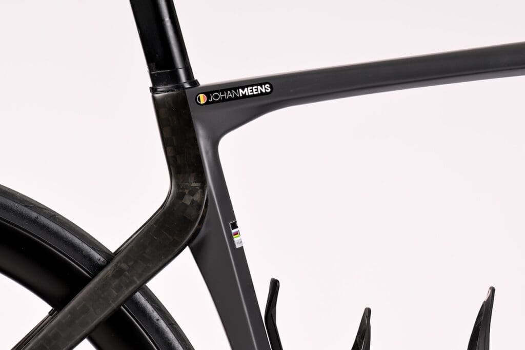 Vélo De Rosa Settanta de l'équipe Wagne-Bazin-WB