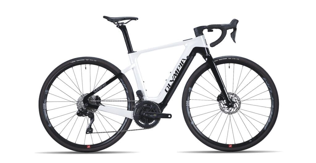 vélo à assistance électrique (VAE) de route Olympia Superfast