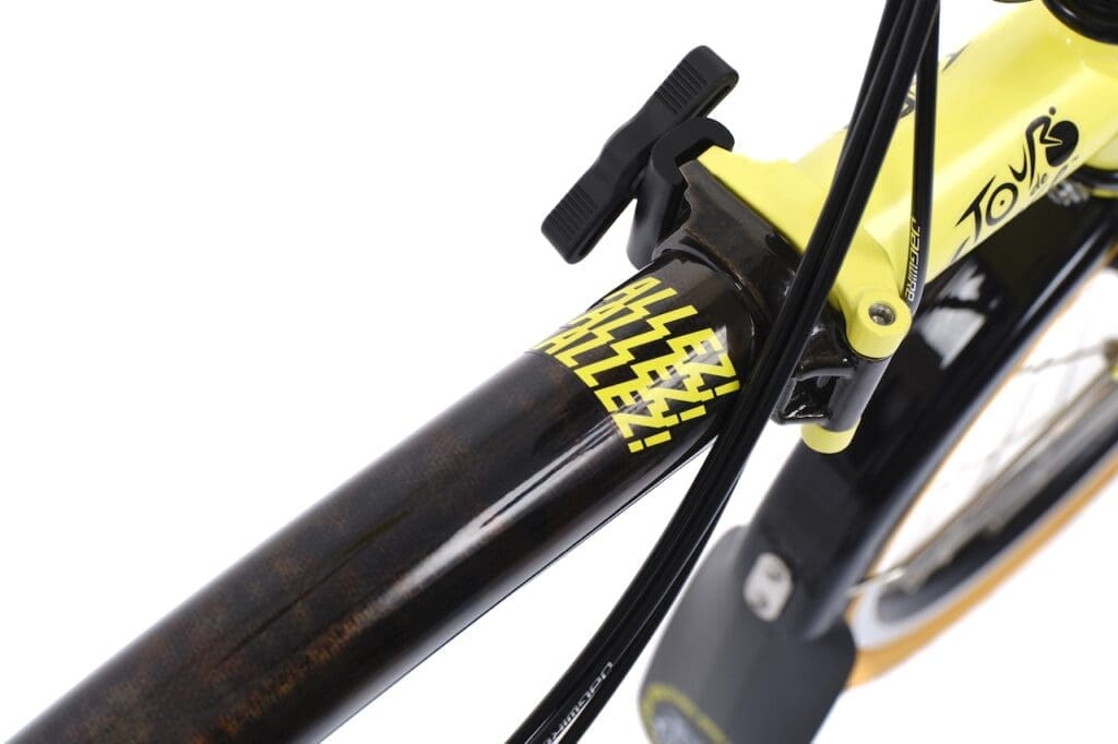 Brompton x Tour de France, un P Line et un C Line personnalisés