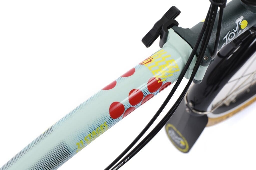 Brompton x Tour de France, un P Line et un C Line personnalisés