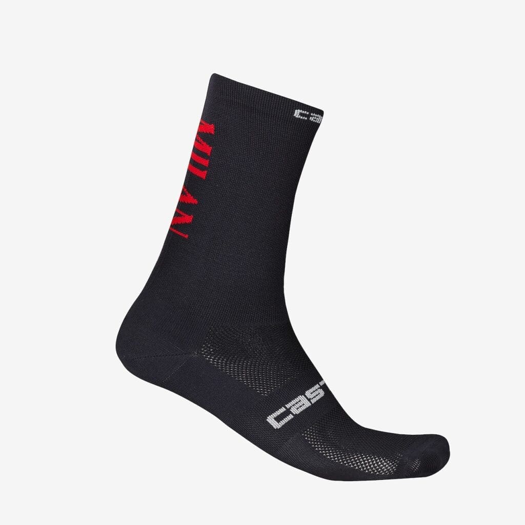 Castelli présente des tenues de vélos aux couleurs de l'AC Milan.
