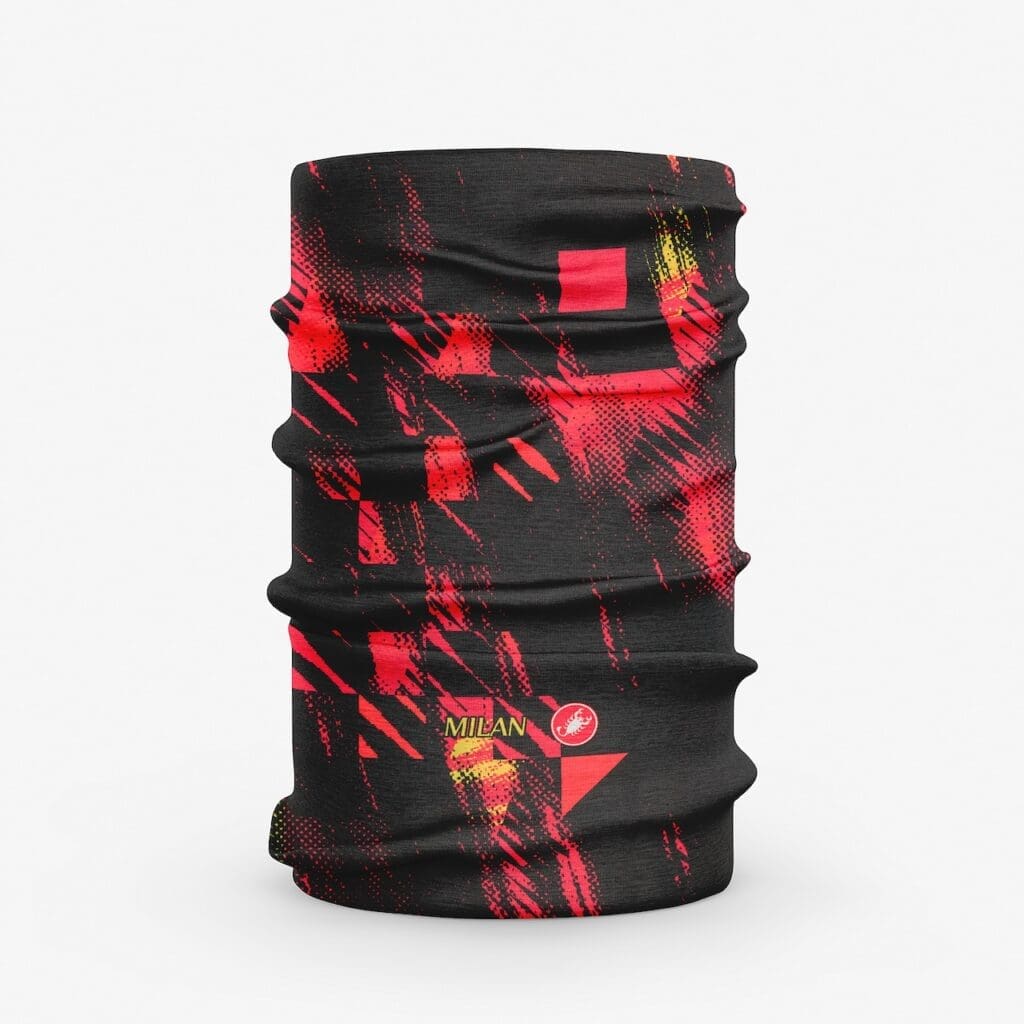 Castelli présente des tenues de vélos aux couleurs de l'AC Milan.