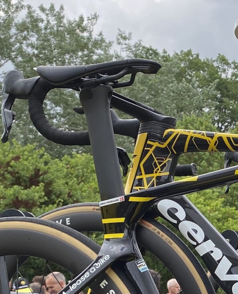 Cervélo dévoile un nouveau S5 sur le Critérium du Dauphine 2025
