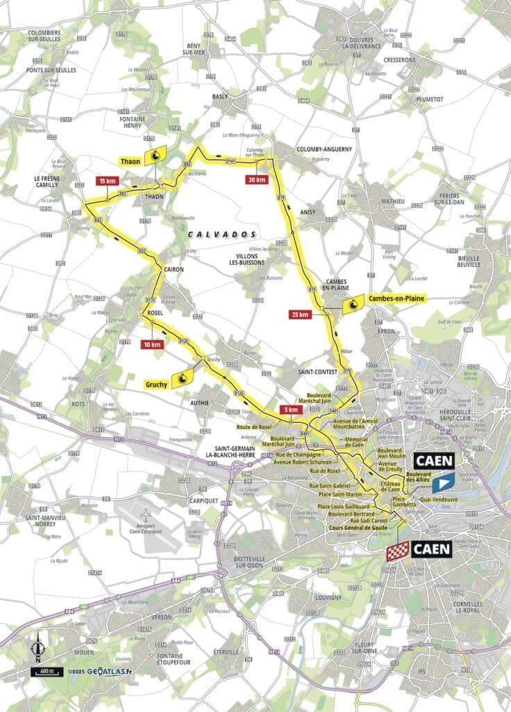 Parcours du Tour de France 2025