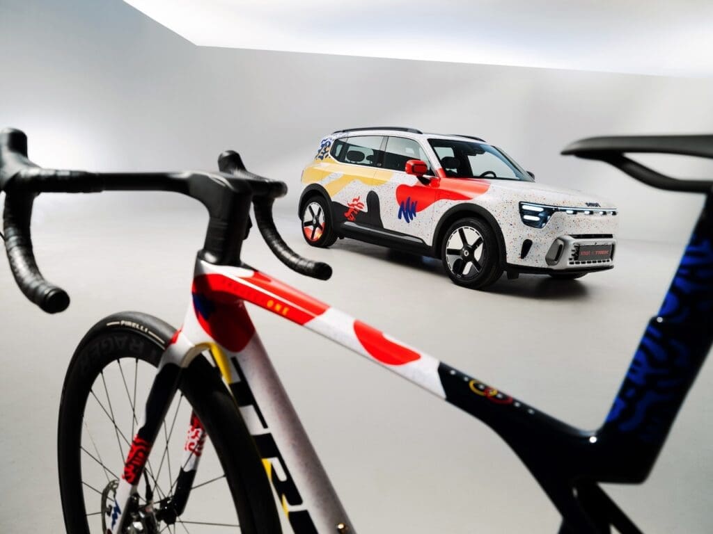 Smart et Trek présentent une Smart #5 Couler