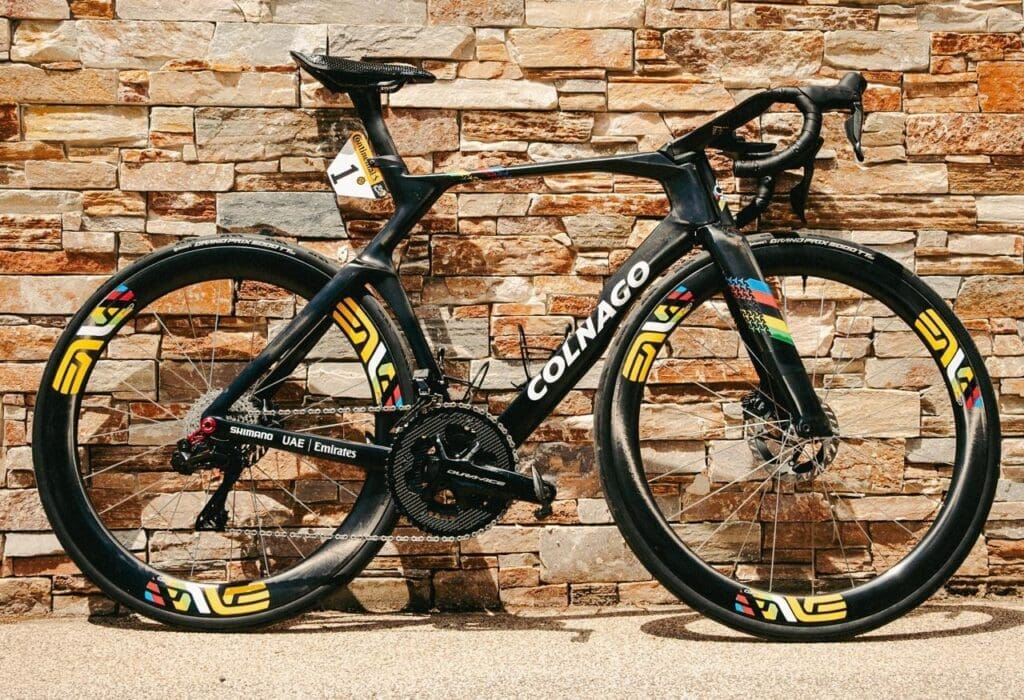 Le Colnago Y1Rs le v&eacute;lo pr&eacute;f&eacute;r&eacute; de Tadej Pogačar sur le Tour de France 2025