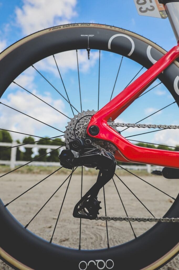 vélo Orbea Orca Aero personnalisé de Kristýna Burlová
