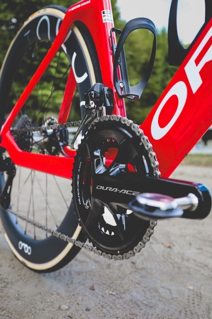 vélo Orbea Orca Aero personnalisé de Kristýna Burlová