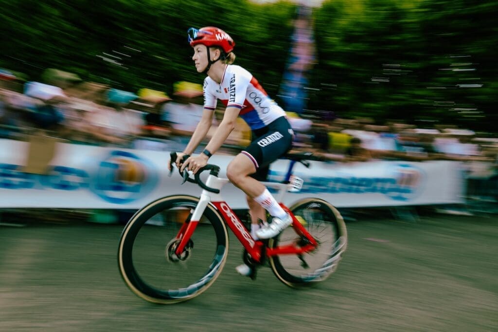 vélo Orbea Orca Aero personnalisé de Kristýna Burlová