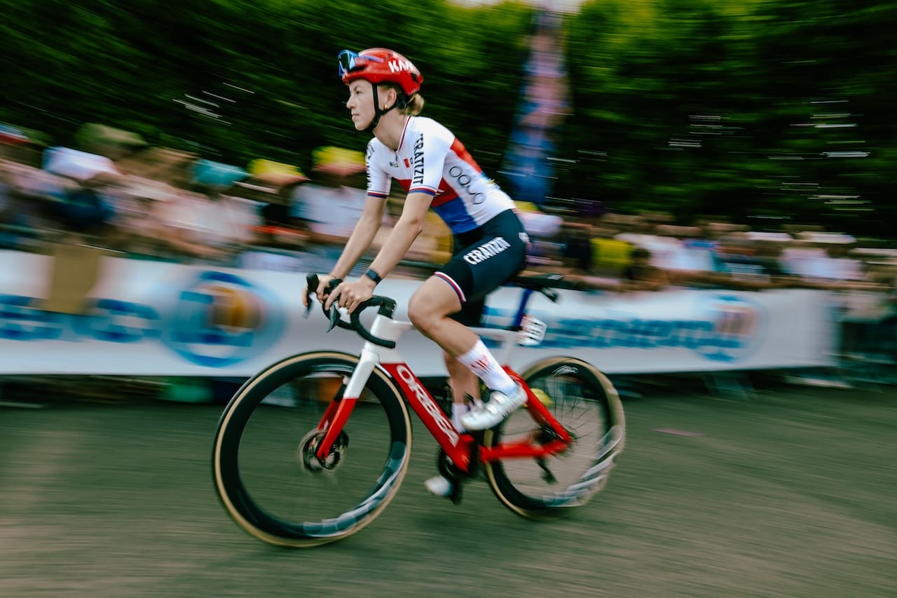 vélo Orbea Orca Aero personnalisé de Kristýna Burlová