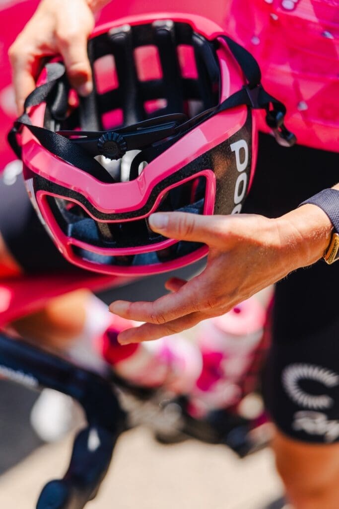 Casque Poc Cytal Lițe utilisé par EF Pro Cycling