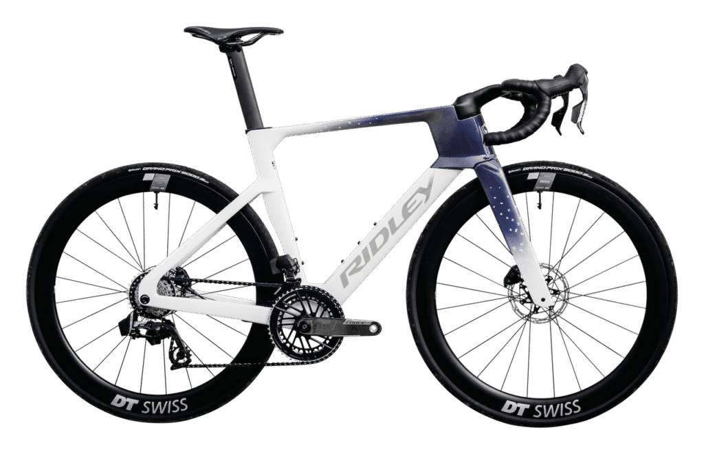 Des vélos de route Tomorrowland X Ridley sur la base des Noah Fast 3.0 et Noah 3.0