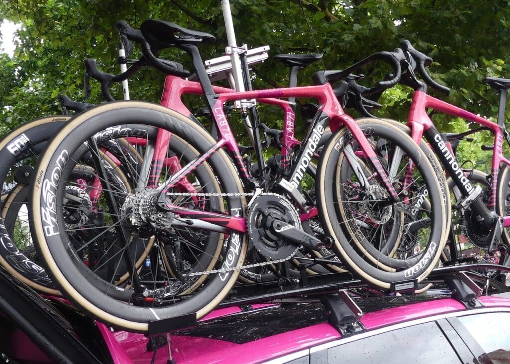 Vélos et matériels utilisé sur le Tour de France par les équipes pros