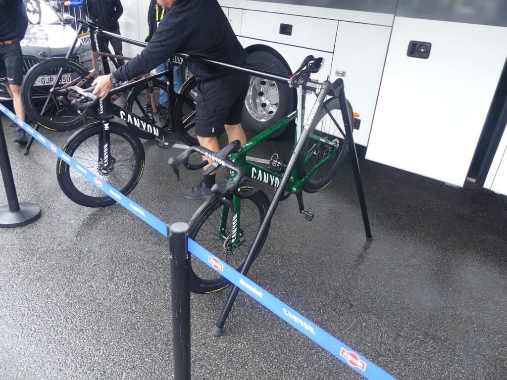 Vélos et matériels utilisé sur le Tour de France par les équipes pros