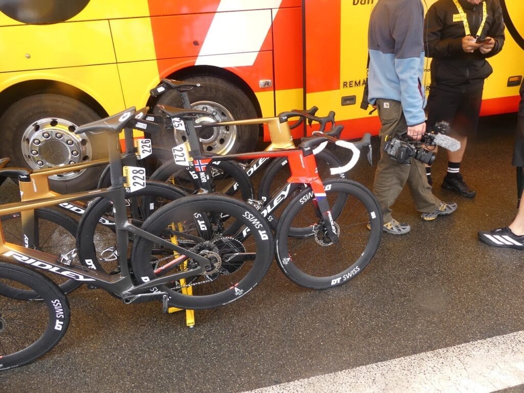 Vélos et matériels utilisé sur le Tour de France par les équipes pros