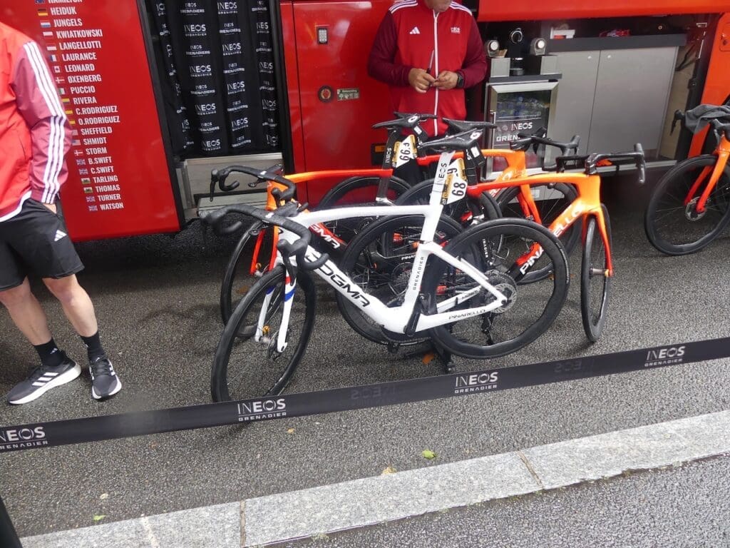 Vélos et matériels utilisé sur le Tour de France par les équipes pros