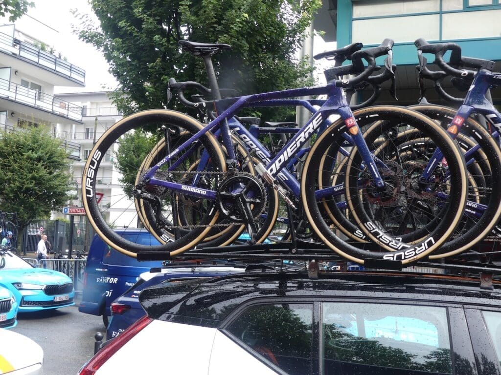 Vélos et matériels utilisé sur le Tour de France par les équipes pros
