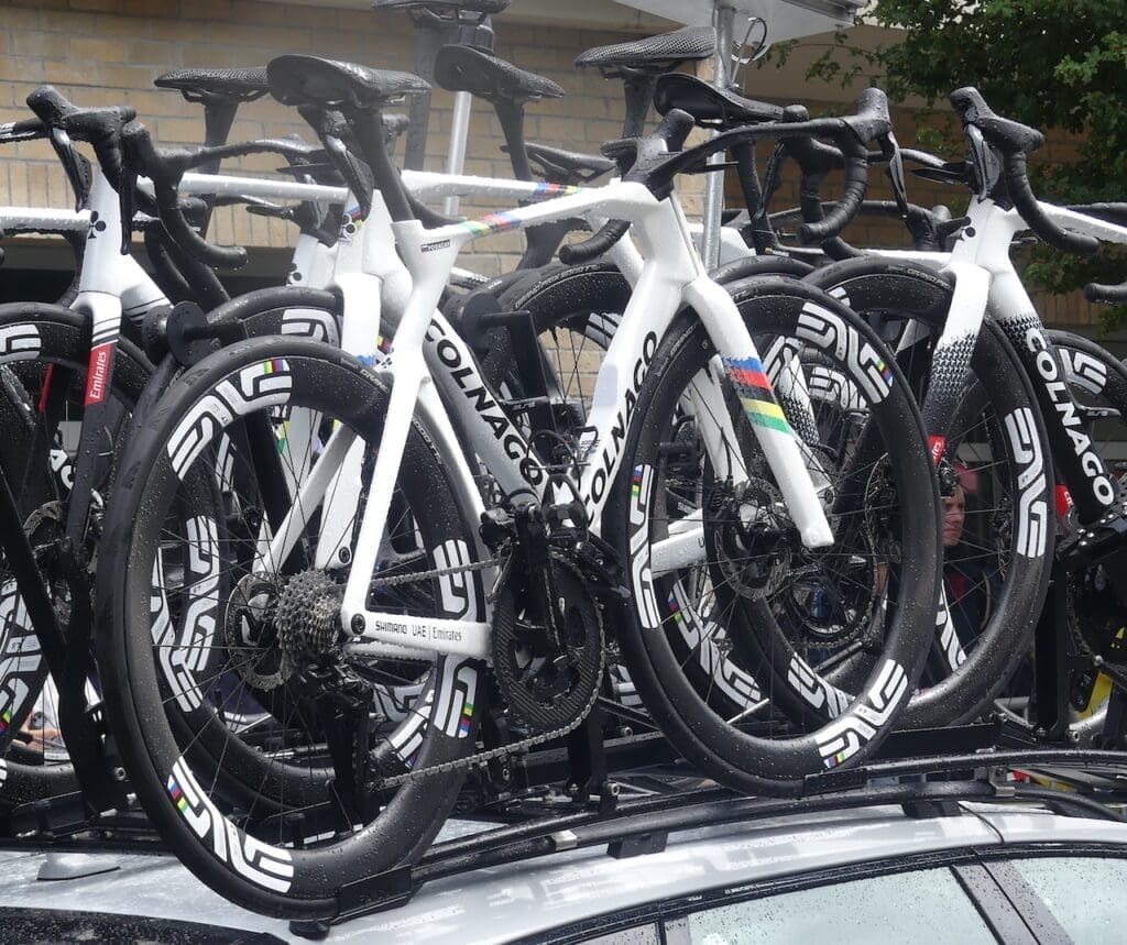 Vélos et matériels utilisé sur le Tour de France par les équipes pros