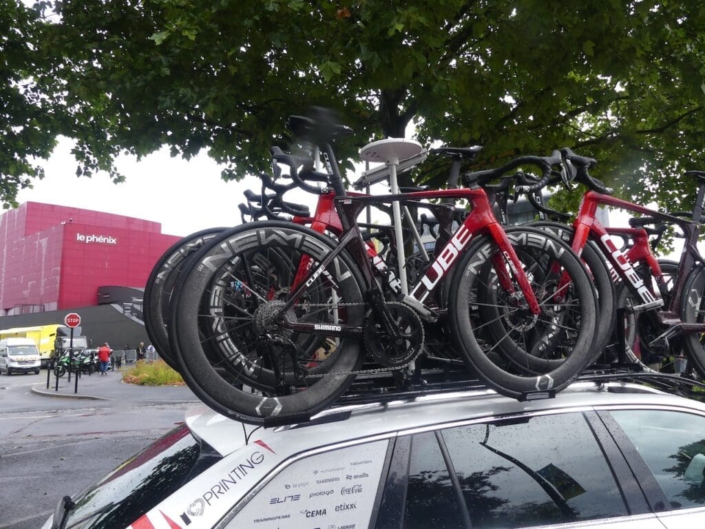 Vélos et matériels utilisé sur le Tour de France par les équipes pros