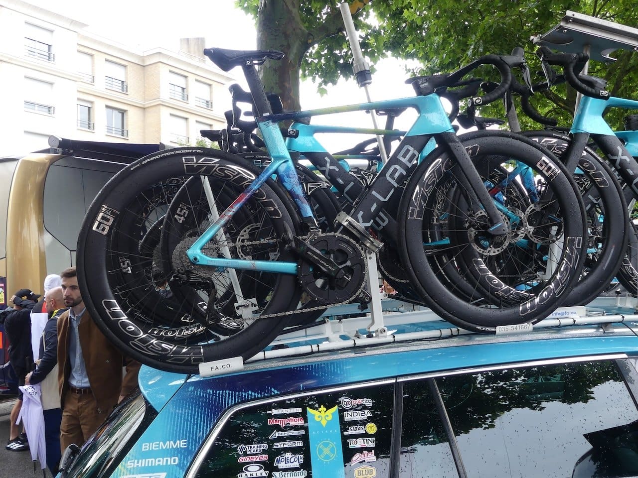 Vélos et matériels utilisé sur le Tour de France par les équipes pros