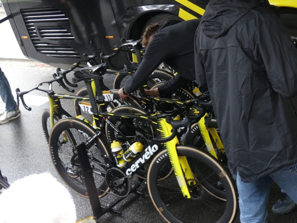 Vélos et matériels utilisé sur le Tour de France par les équipes pros
