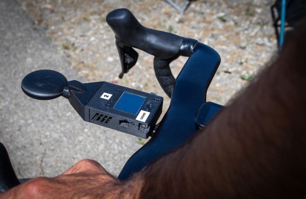 Aeroscale mesure les watts perdus sur la route