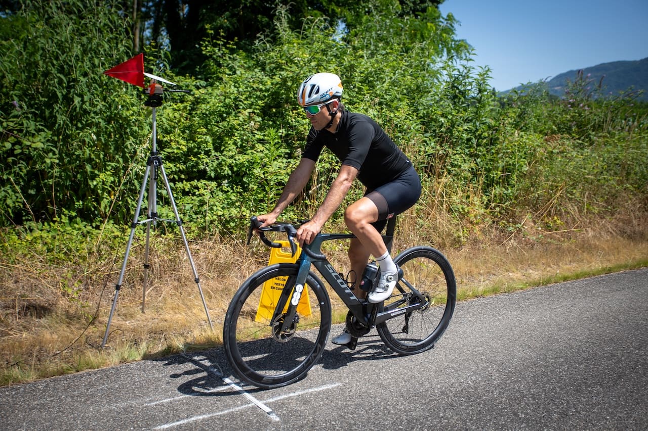 Aeroscale mesure les watts perdus sur la route