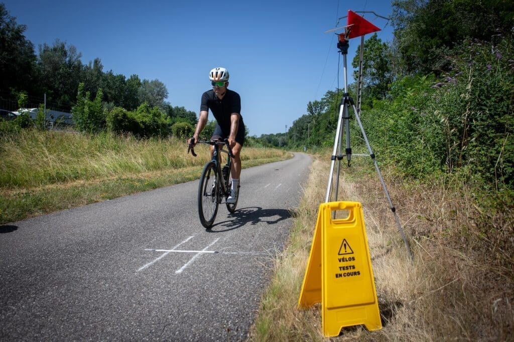 Aeroscale mesure les watts perdus sur la route