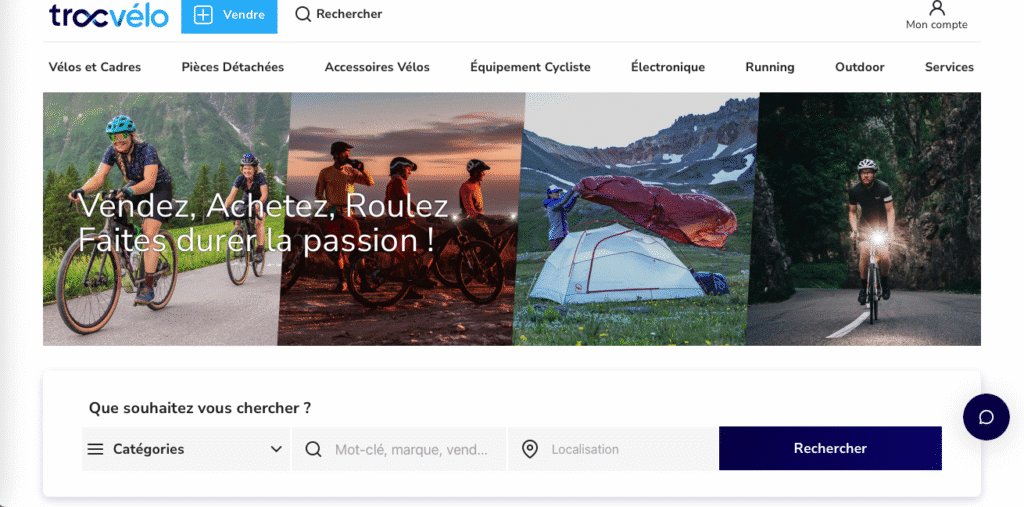Application Troc Vélo