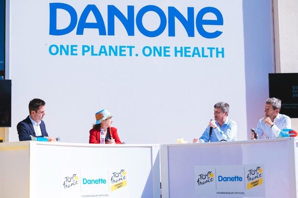 Partenariat Danone Tour de France